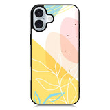 Pastel Floral Art iPhone 16 Case QC7991