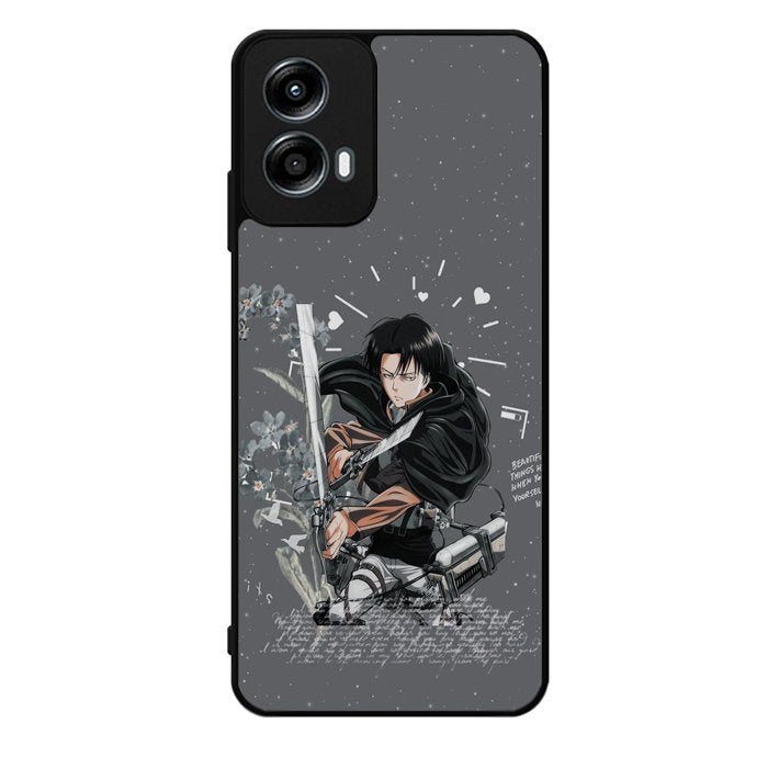 Levi Ackerman Attack On Titan Motorola Moto G Play 2024 Case OV8161