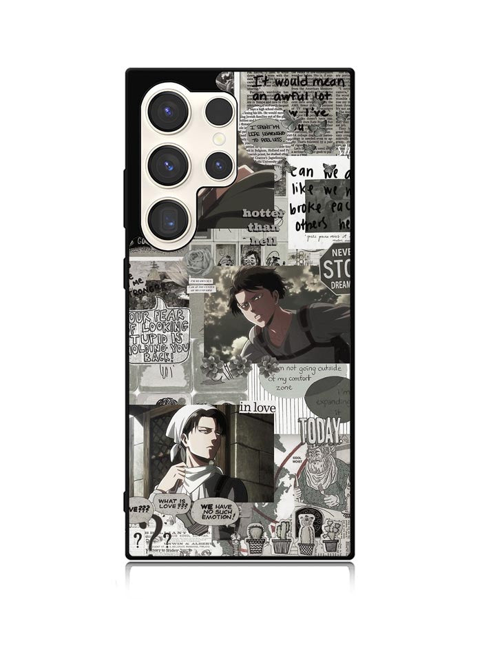 Levi Ackerman Attack On Titan Samsung Galaxy S25 Ultra 5G Case QC8163