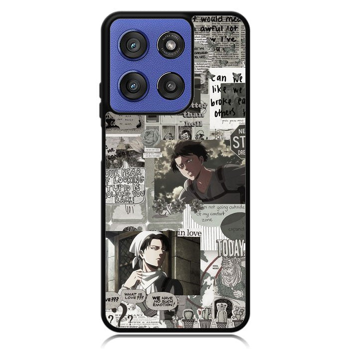 Levi Ackerman Attack On Titan Motorola Moto G Stylus 5G 2025 Case OV8163