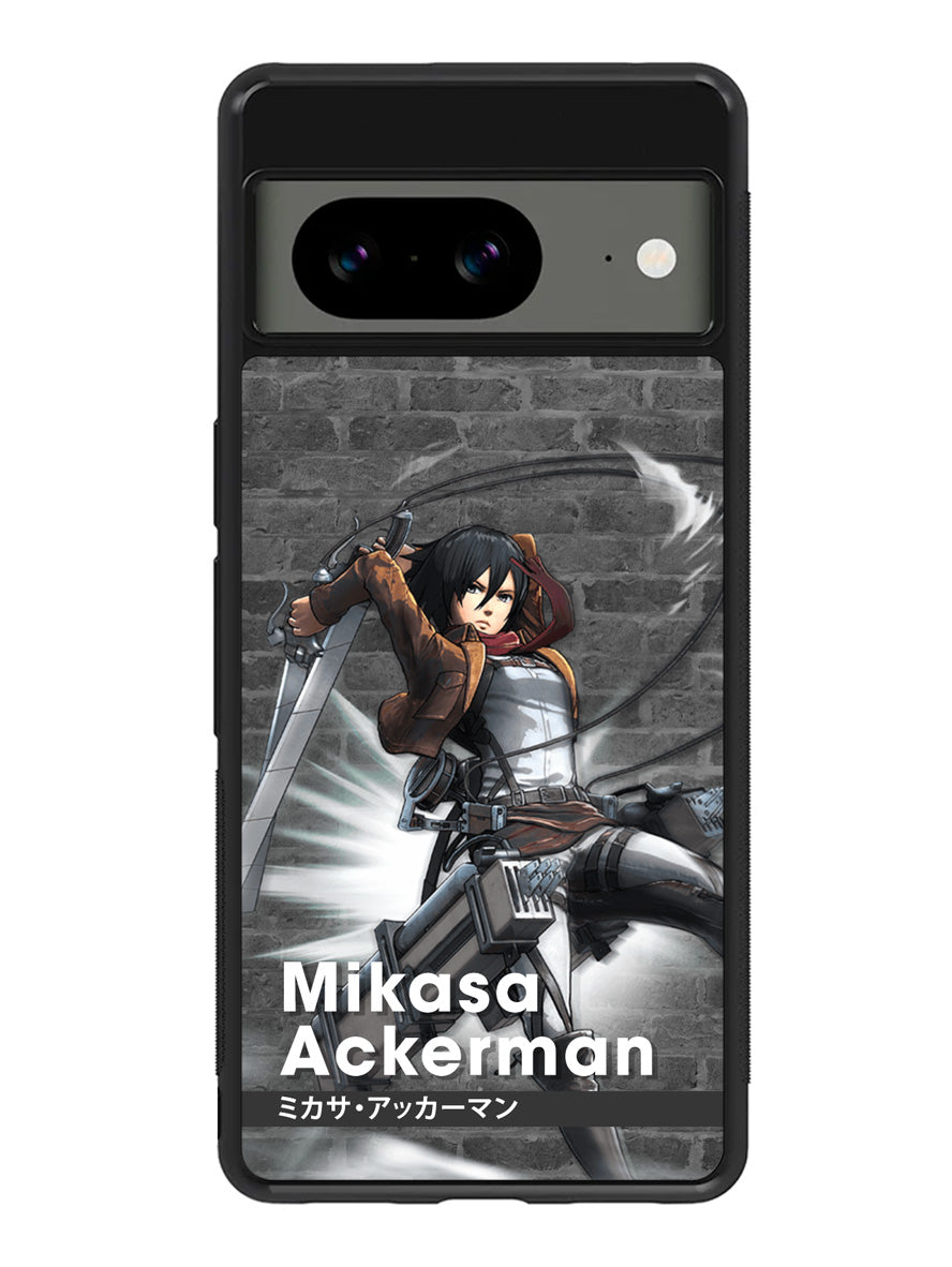 Mikasa Ackerman Attack On Titan Y Google Pixel 8 Case QC8091