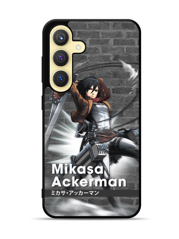 Mikasa Ackerman Attack On Titan Y Samsung Galaxy S24 5G Case OV8091