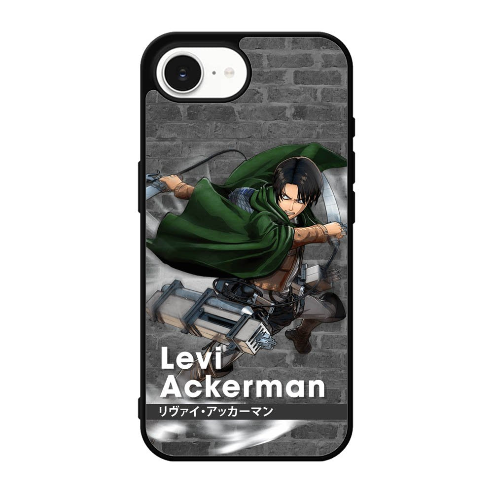 Levi Ackerman Attack On Titan iPhone 17e Case QC8164