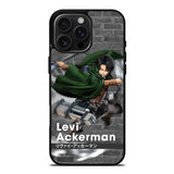 Levi Ackerman Attack On Titan iPhone 16 Pro Max Case OV8164
