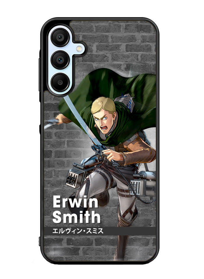 Erwin Smith Attack On Titan Samsung Galaxy A35 5G Case OV8368