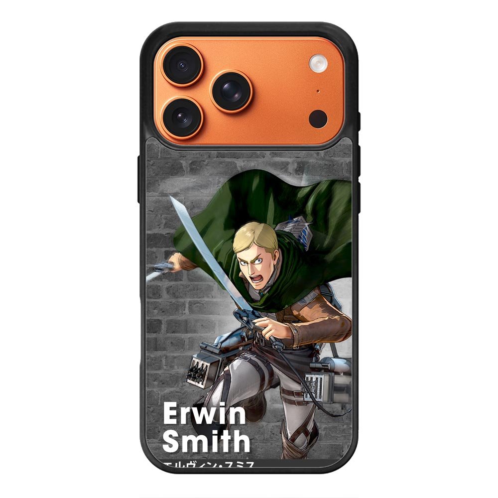 Erwin Smith Attack On Titan iPhone 17 Pro Case QC8368