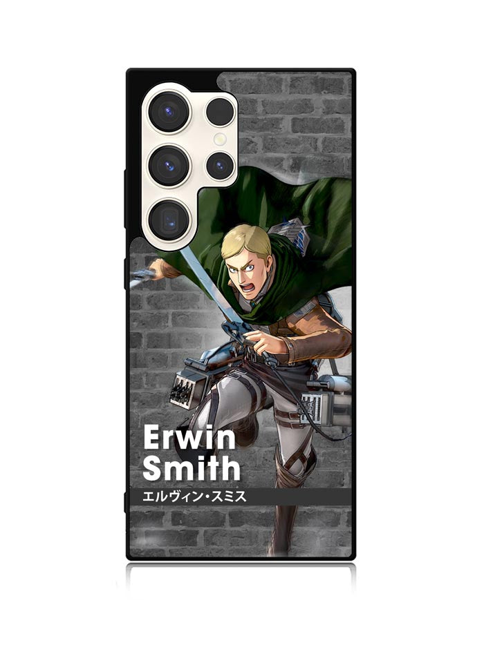 Erwin Smith Attack On Titan Samsung Galaxy S23 Ultra 5G Case QC8368