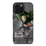 Erwin Smith Attack On Titan iPhone 16 Pro Max Case OV8368