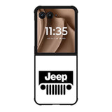 Jeep Grill Sign Motorola Moto RAZR Plus 2025 Case OV8228