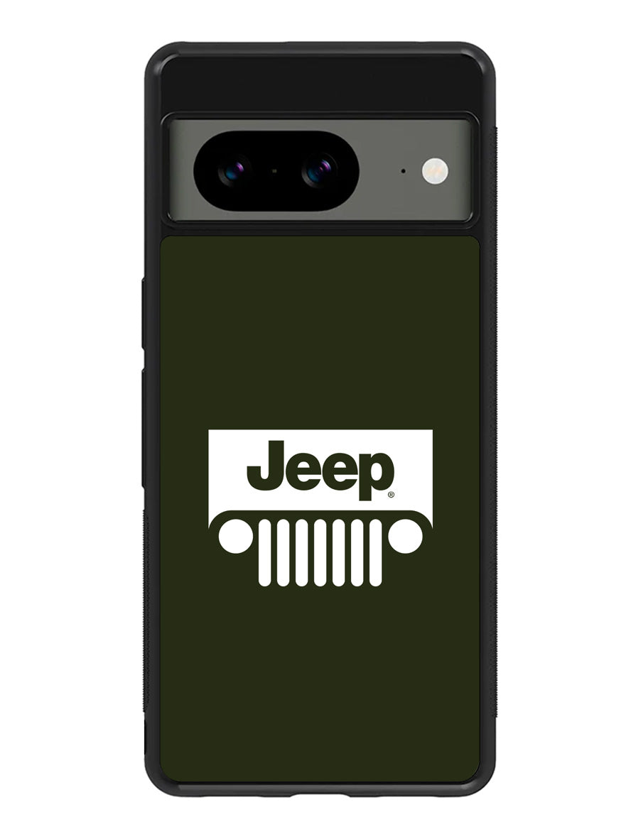 Jeep Grill Sign Google Pixel 8A Case QC8229