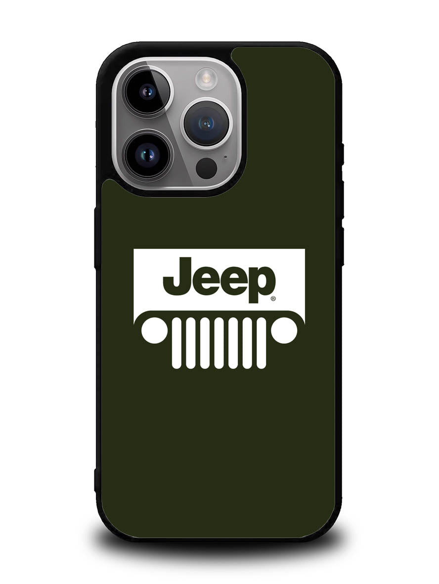 Jeep Grill Sign iPhone 14 Pro Max Case QC8229