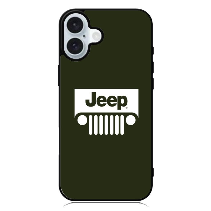 Jeep Grill Sign iPhone 16 Plus Case QC8229