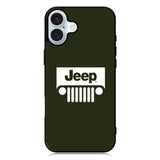 Jeep Grill Sign iPhone 16 Plus Case QC8229