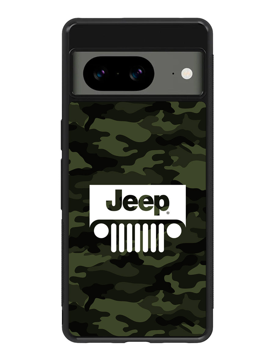 Jeep Camouflage Google Pixel 8A Case QC8223
