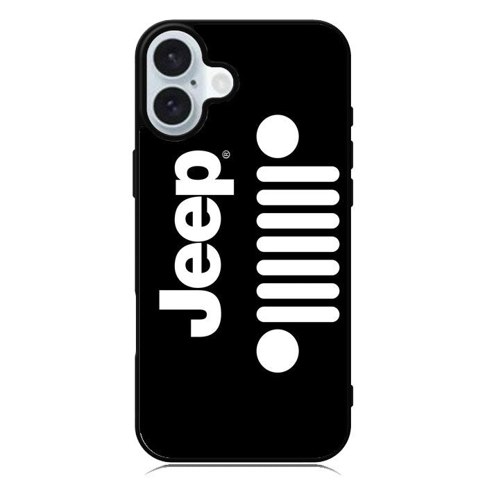 Jeep Sign Grill iPhone 16 Plus Case QC8230