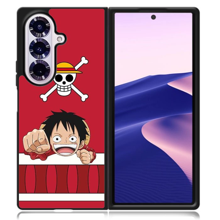 One Piece Luffy Samsung Galaxy Z Fold 7 Case OV8010