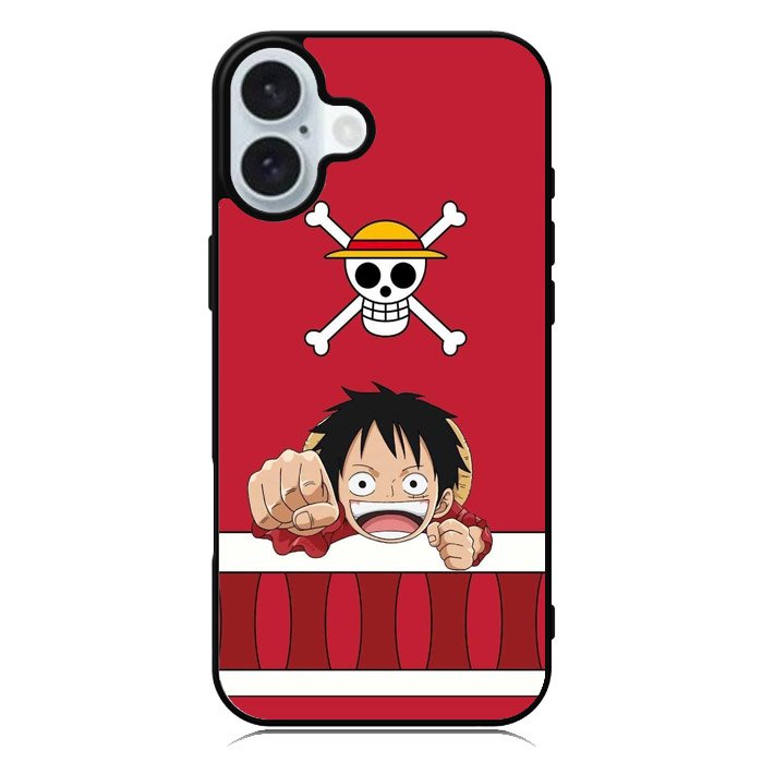 One Piece Luffy iPhone 16 Plus Case QC8010