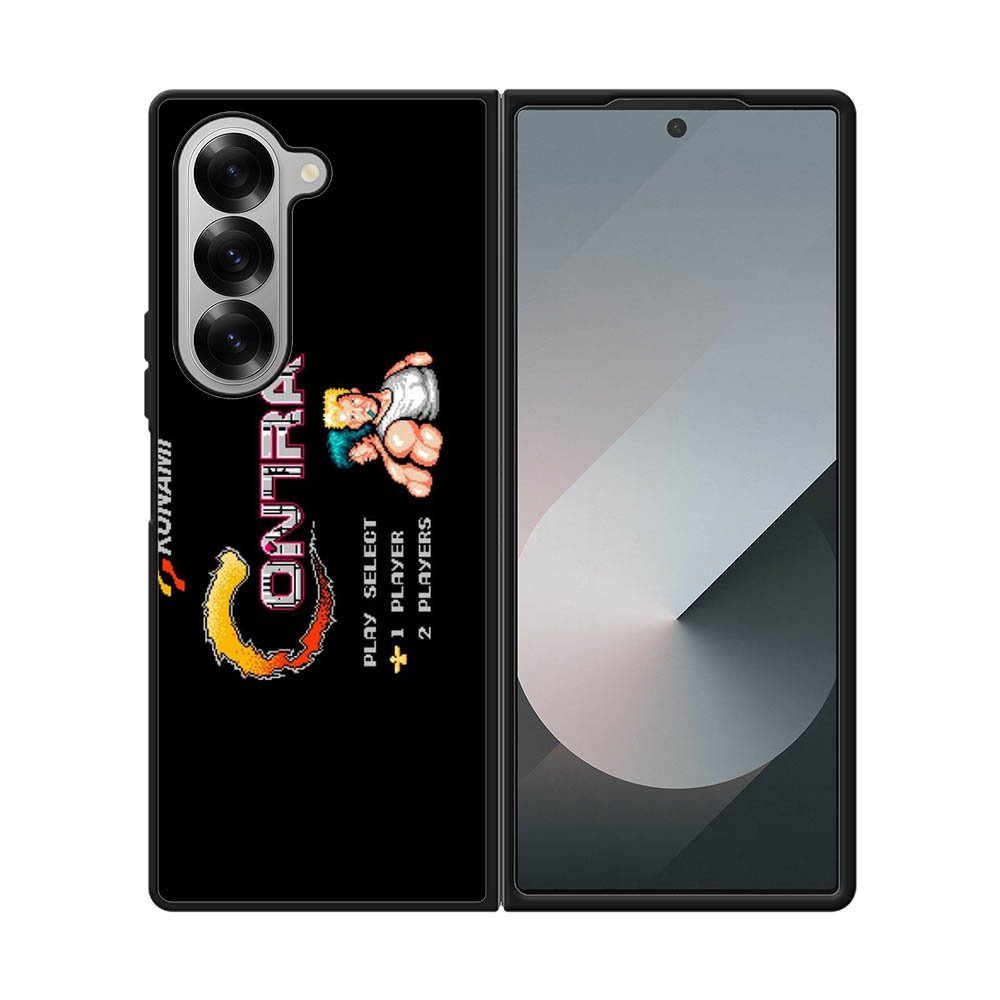 Contra Nintendo Game Samsung Galaxy Z Fold 7 5G Case QC8472
