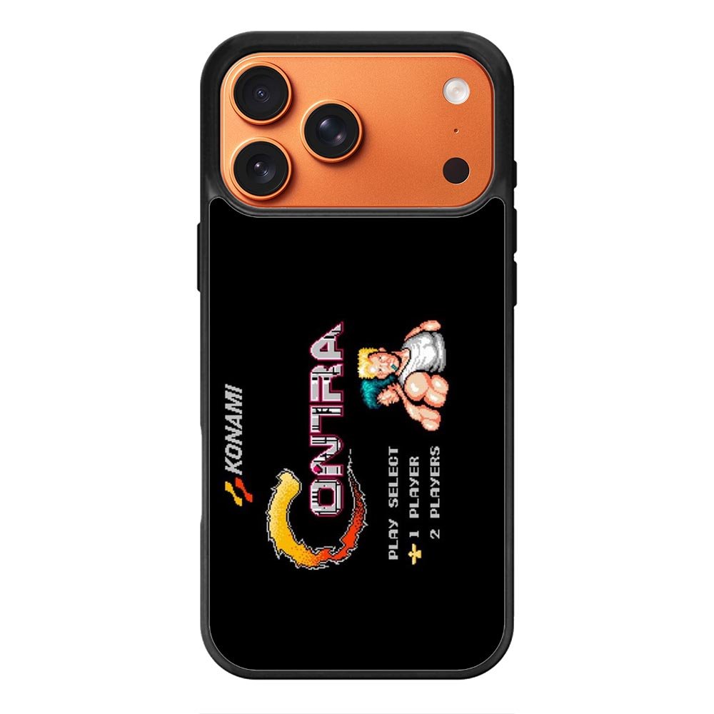 Contra Nintendo Game iPhone 17 Pro Case QC8472