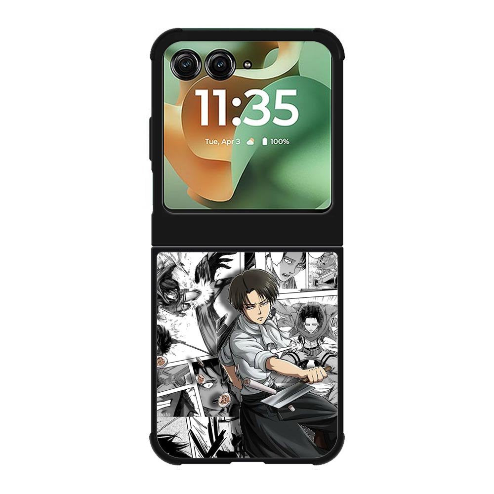 Levi Attack On Titan Motorola Moto RAZR 2025 Case OV8166