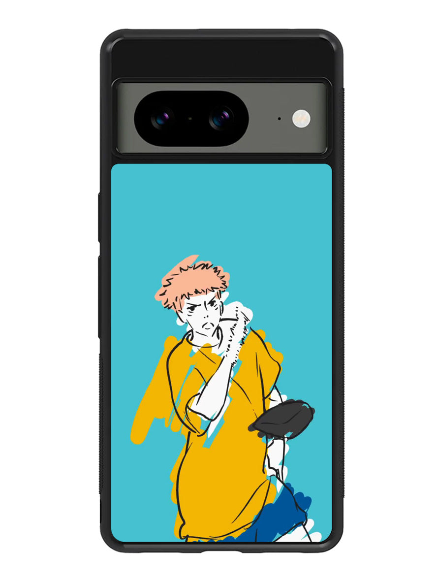 Yuji Itadori Jujutsu Kaisen Google Pixel 8A Case QC7722