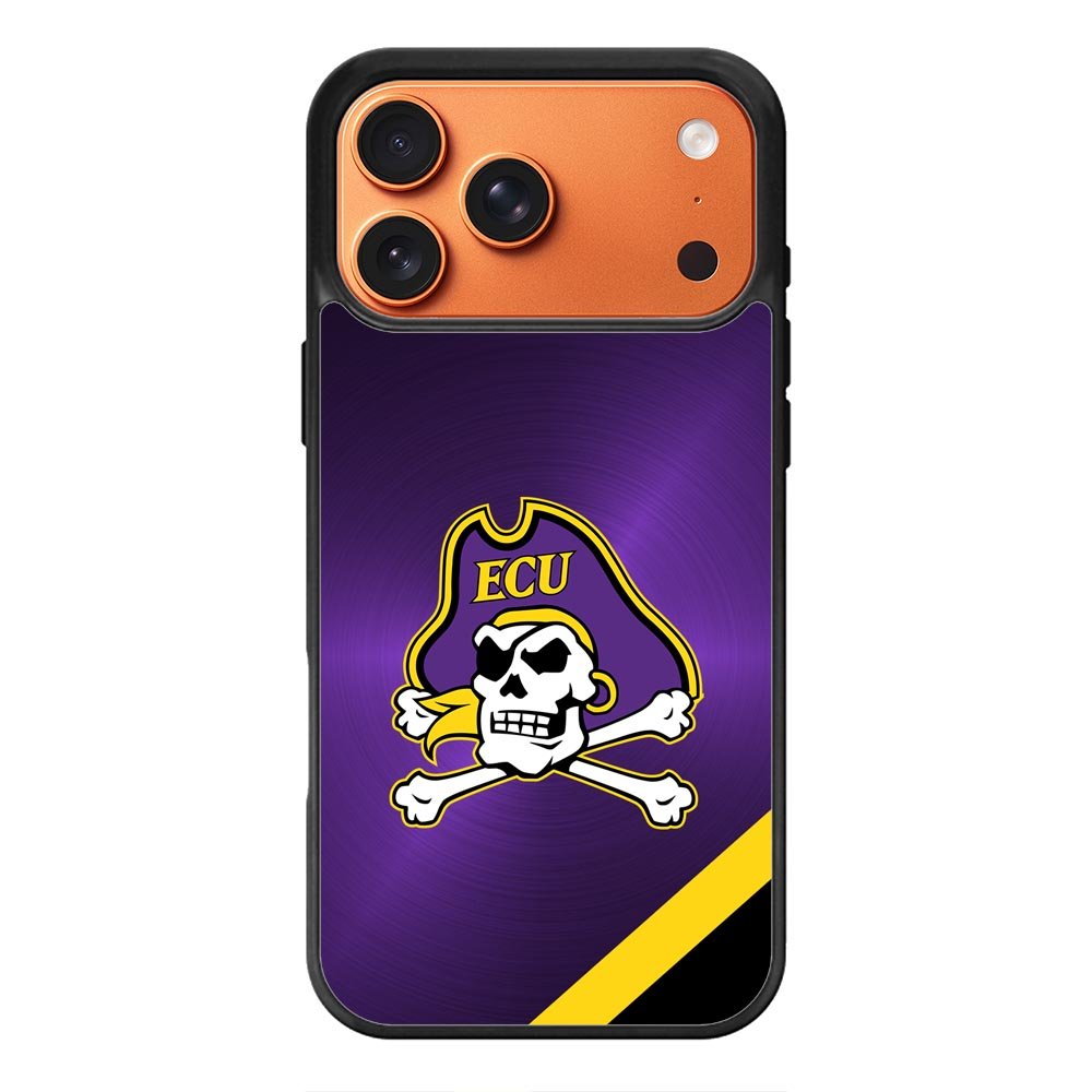 East Carolina Pirates iPhone 17 Pro Case QC9988