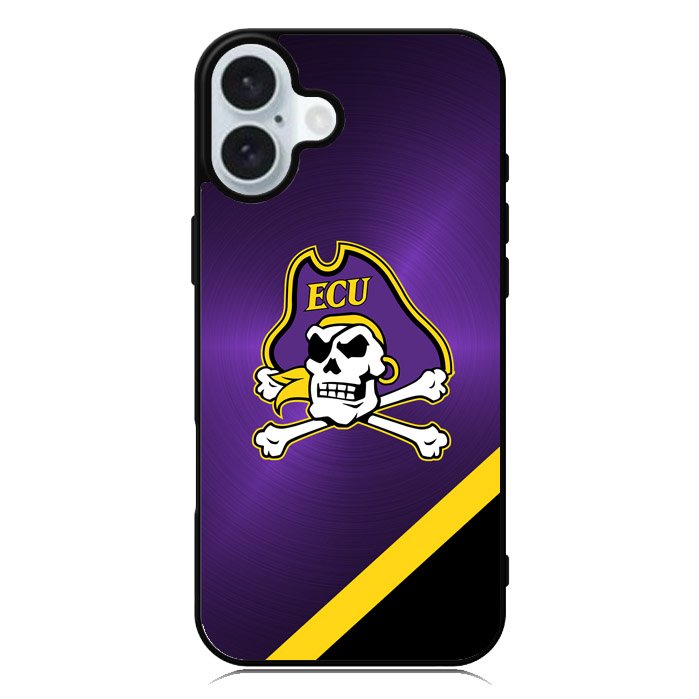 East Carolina Pirates iPhone 16 Plus Case QC9988