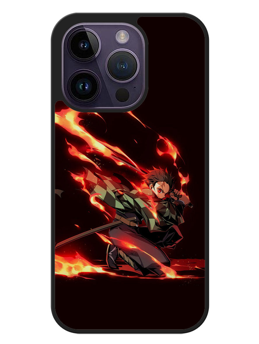 Tanjiro Demon Slayer Aniem iPhone 14 Pro Case OV10149