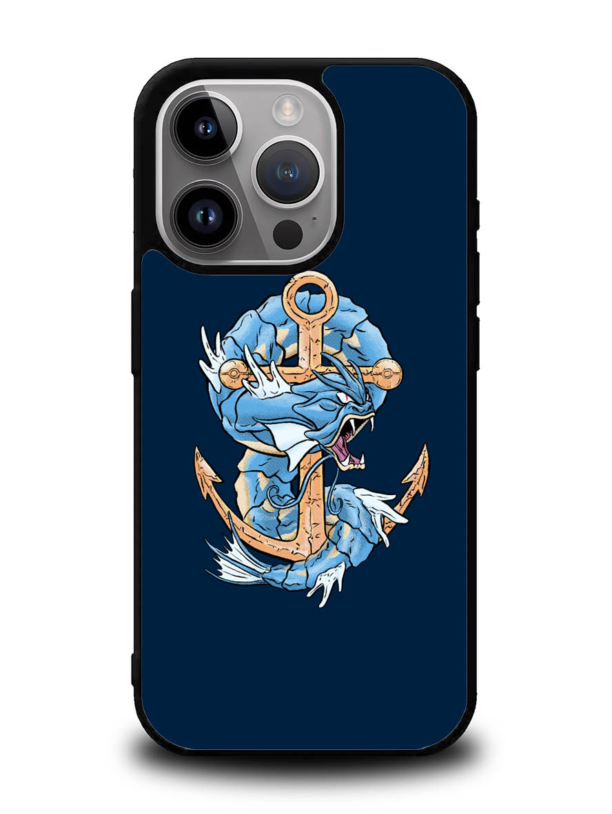 Pokemon Gyarados Anchor iPhone 14 Pro Case QC10100