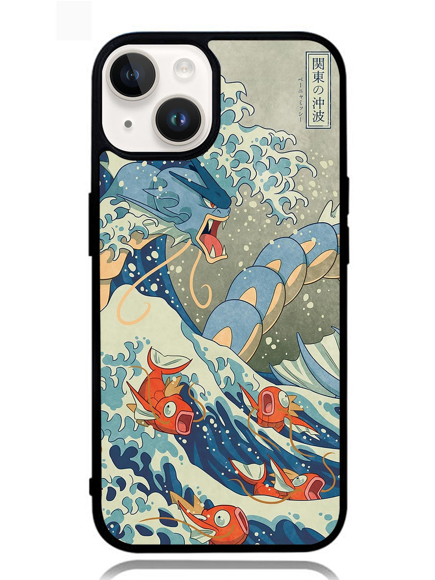 Pokemon Gyarados Kanagawa iPhone 14 Case OV10101