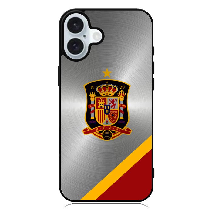Spain Football Team iPhone 16 Plus Case QC10130