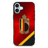 Belgium Football Team iPhone 16 Plus Case QC9945