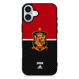 Spain Football Team iPhone 16 Case QC10131