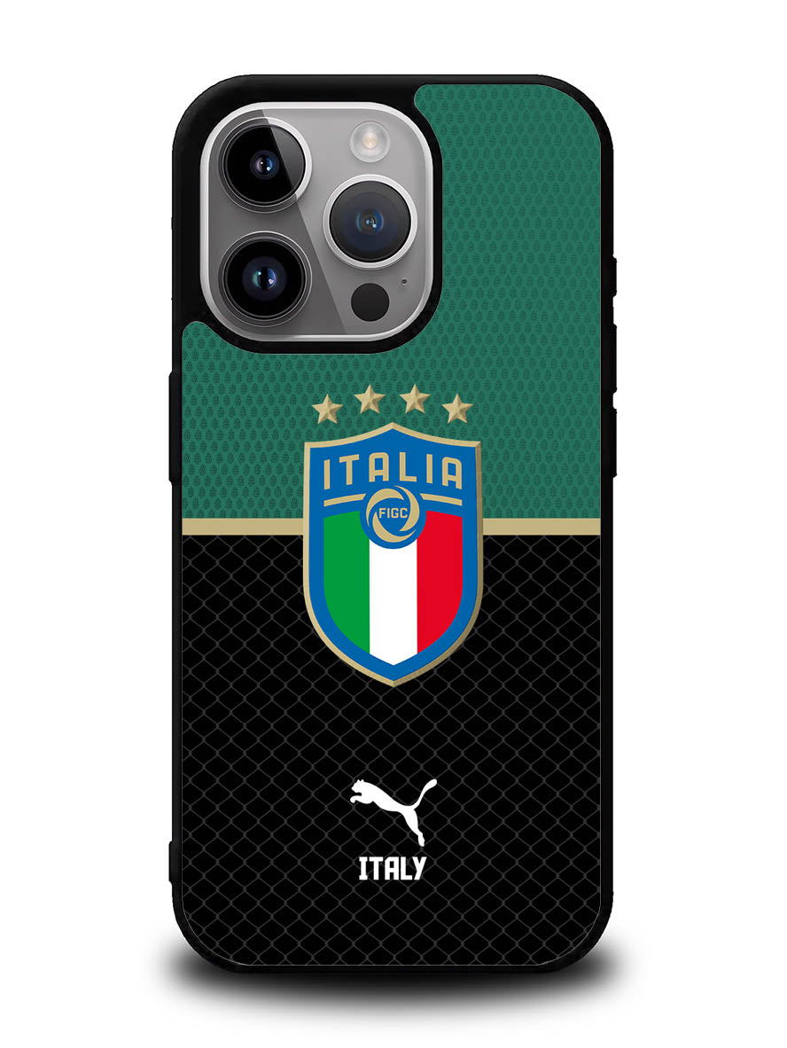 Italy Football Team iPhone 14 Pro Max Case QC10026