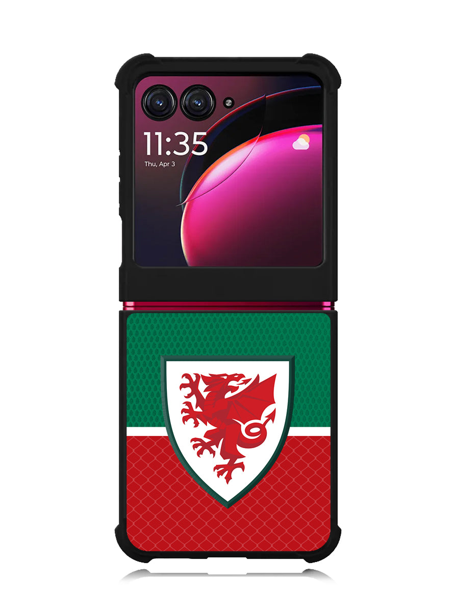 Wales Football Team Motorola Moto Razr Plus 2023 , Moto Razr+ 2023 Case OV10195