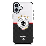 Germany Football Team iPhone 16 Plus Case QC10011