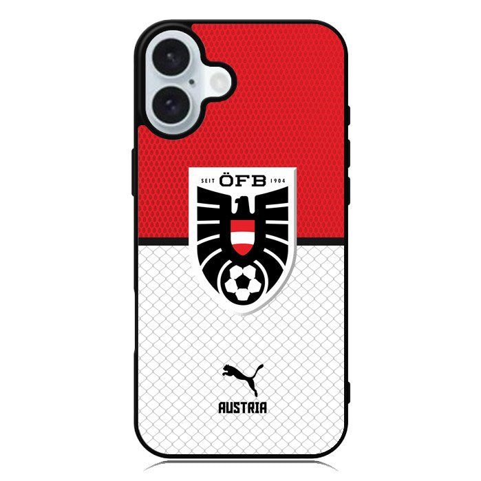 Austria Football Team iPhone 16 Plus Case QC9942