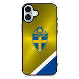 Sweden Football Team iPhone 16 Plus Case QC10144