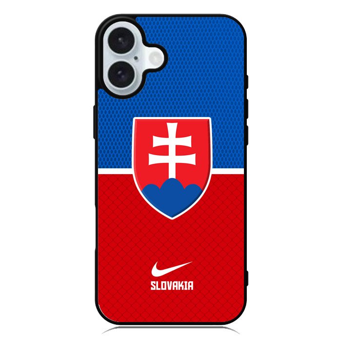 Slovakia Football Team iPhone 16 Case QC10121
