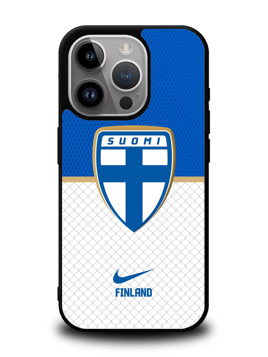 Finland Football Team iPhone 14 Pro Max Case QC10003