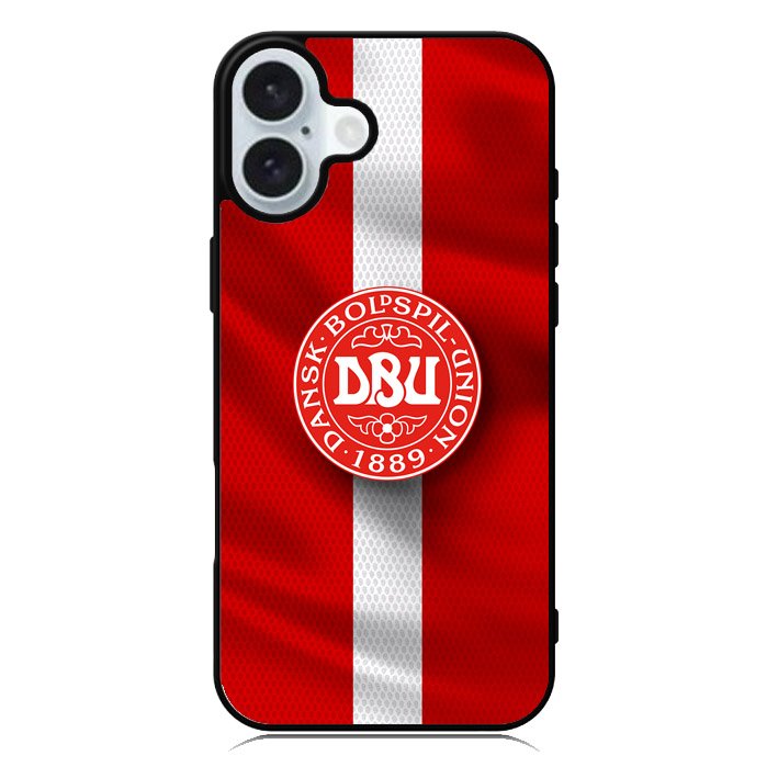 Denmark Football Team iPhone 16 Plus Case QC9978
