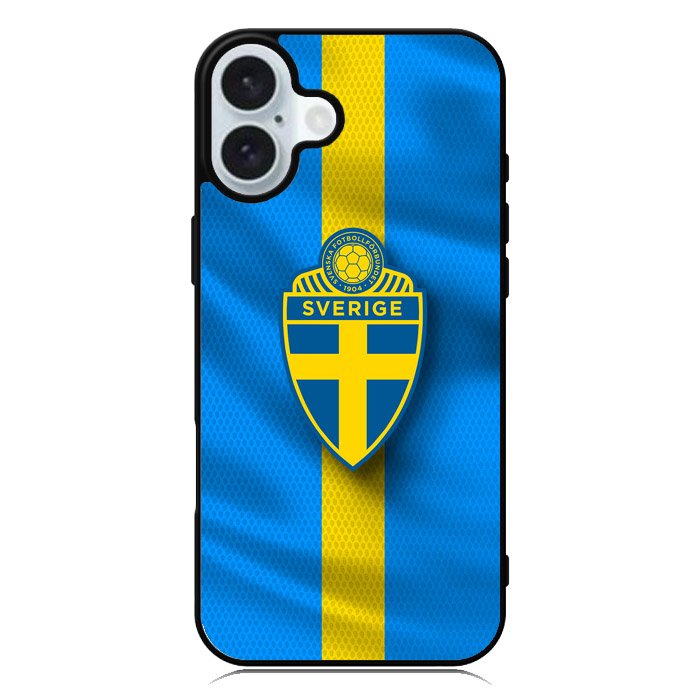 Sweden Football Team iPhone 16 Case QC10145
