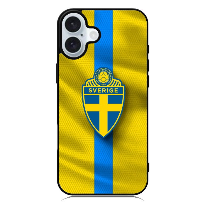 Sweden Football Team iPhone 16 Case QC10146
