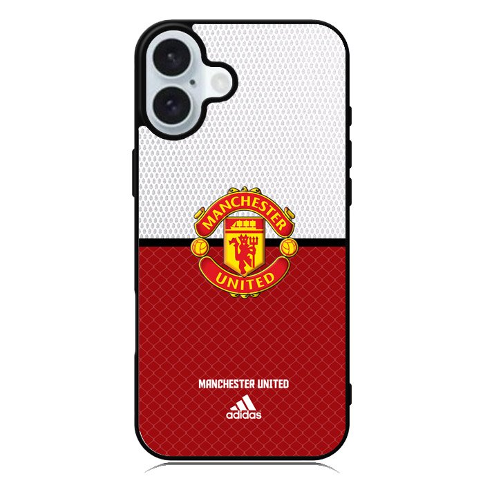 Manchester United iPhone 16 Plus Case QC10061