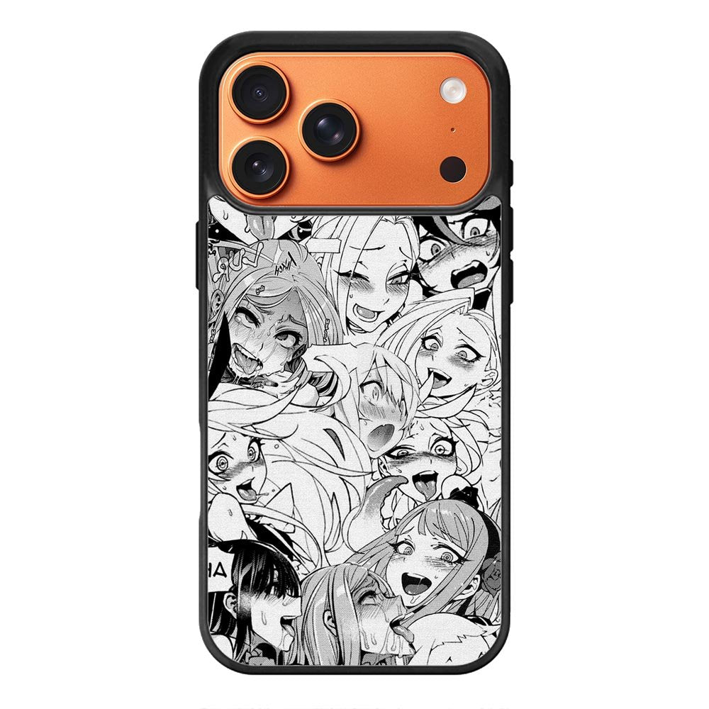 Ahegao Face Manga iPhone 17 Pro Max Case QC9924