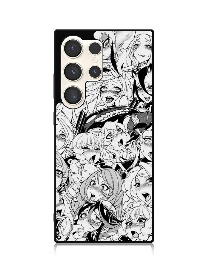 Ahegao Face Manga Samsung Galaxy S25 Ultra 5G Case QC9925