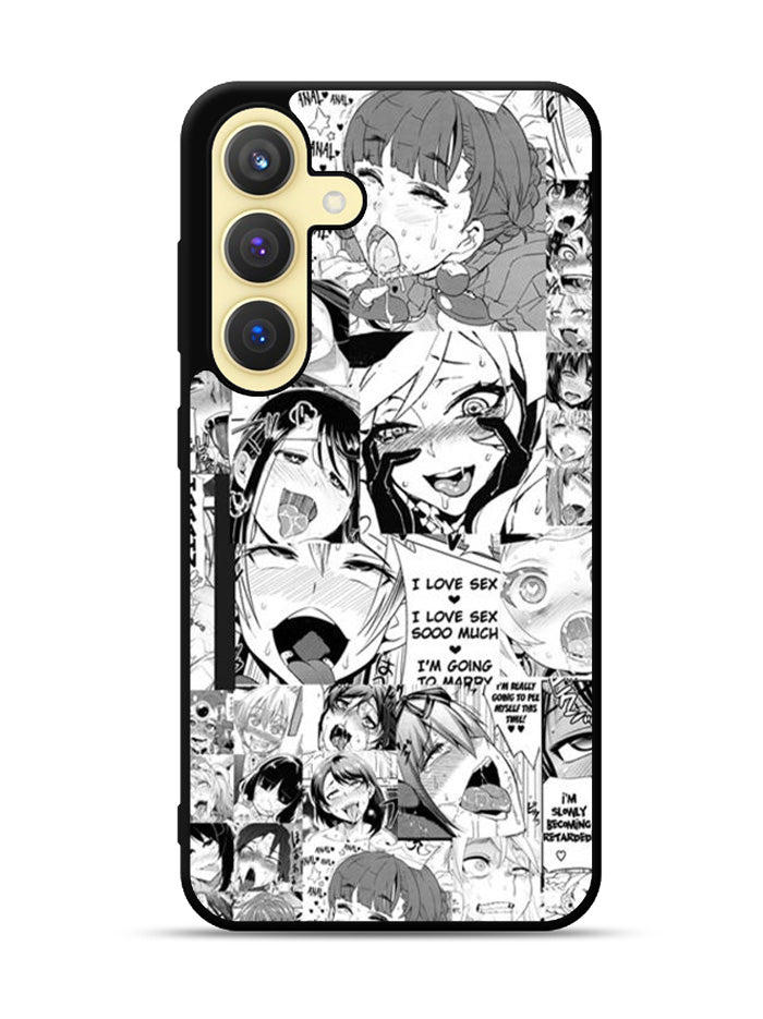 Ahegao Face Manga Samsung Galaxy S23 FE 5G Case QC9927