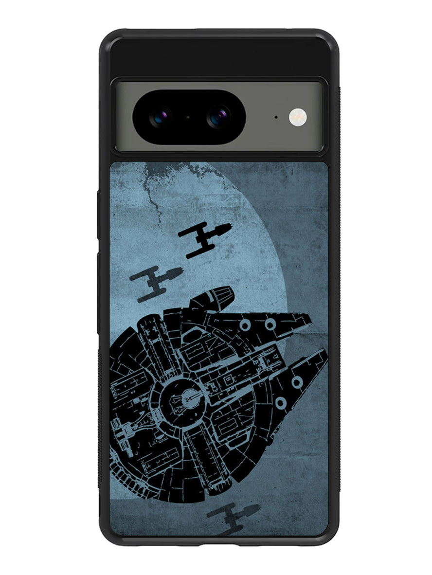 Star Wars Millenium Falcon Google Pixel 8A Case QC10139