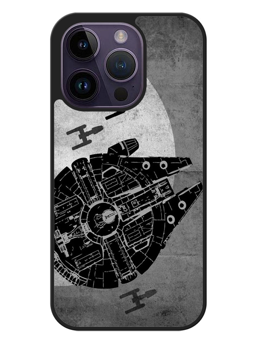 Star Wars Millenium Falcon iPhone 14 Pro Case OV10140
