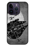 Star Wars Millenium Falcon iPhone 14 Pro Max Case OV10140